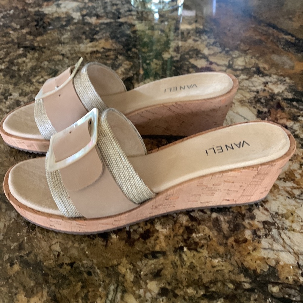 VanEli Slide Sandal Worn once!